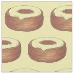 Frosted Croissant Donut Doughnut Pastry Bakery Fabric