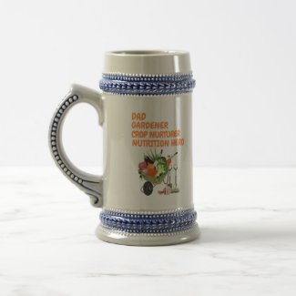 Frosted Dad mug 16 oz | Dad gardener