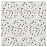 Frosted Donut Rainbow Sprinkles Doughnuts Food Fabric