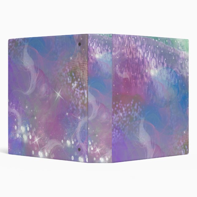 Frosted Dreaming 3 Ring Binder (Background)