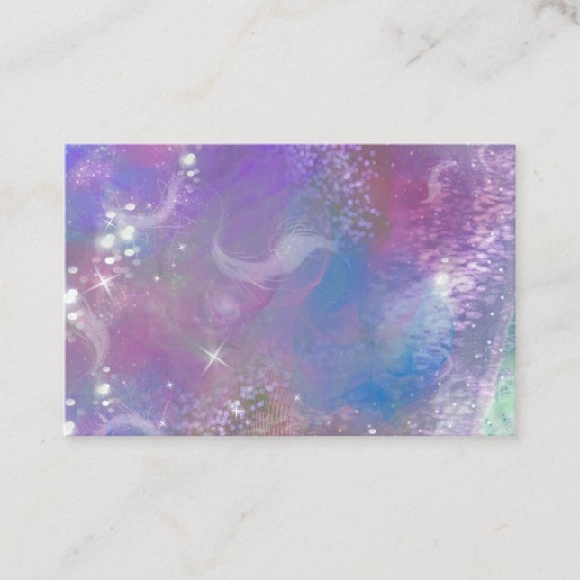 Frosted Dreaming Business Card (Front)