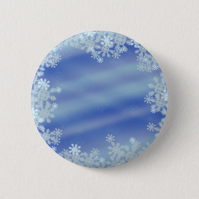 Frosted Edges Pinback Button (Front)