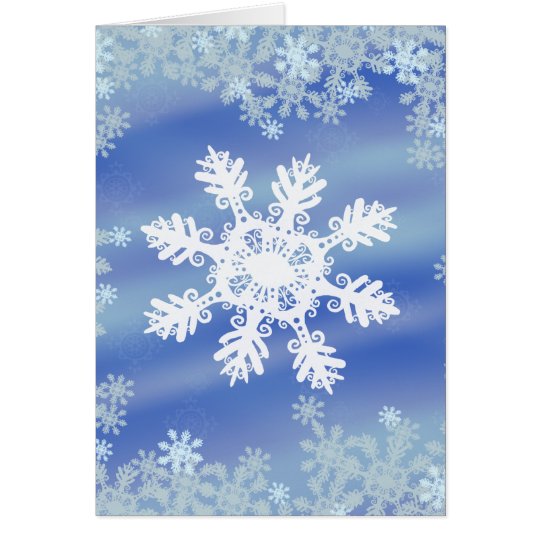 Frosted Edges VII Card