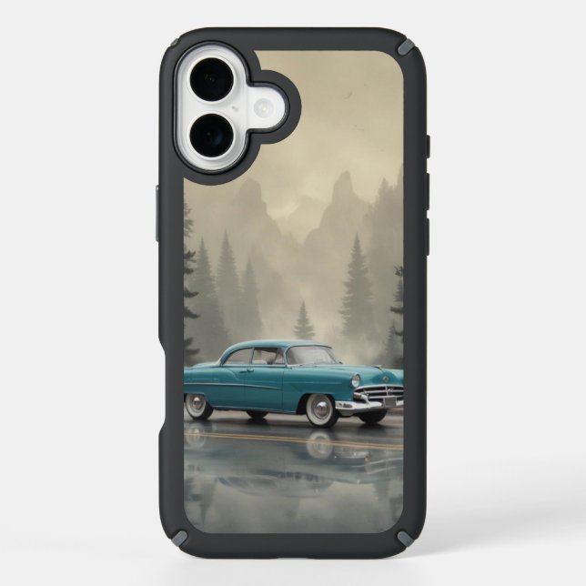 Frosted Elegance: Matte Finish iPhone Case (Front)