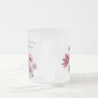 Frosted Floral Bible Verse Mug