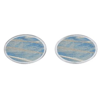 Frosted Fractal Cuff Links