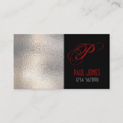 Frosted Glass Business Card