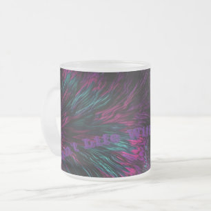 Frosted Glass Love Mug