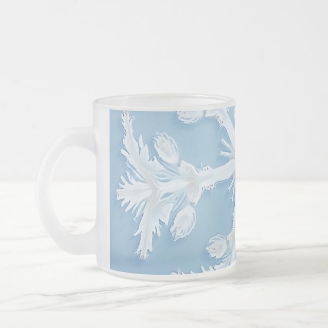 Frosted Glass Mug (Left)