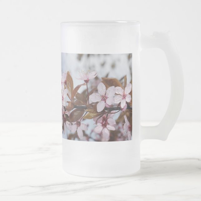 Frosted glass mug (Right)