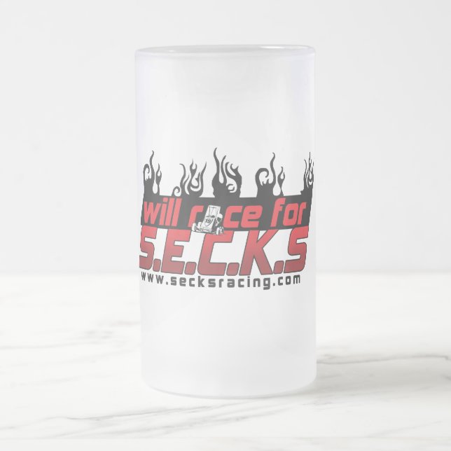 Frosted Glass Mug (Center)