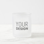 Frosted Glass Mug at Zazzle