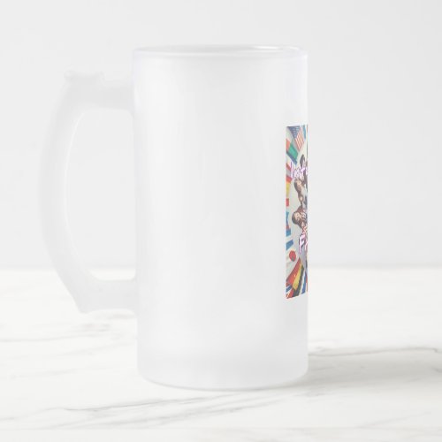 Frosted Glass Mug 16 oz Frosted Glass Beer Mug