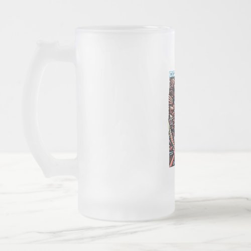 Frosted Glass Mug 16 oz Frosted Glass Beer Mug