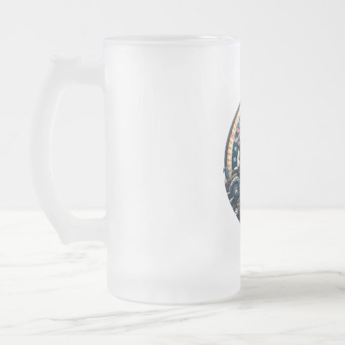 Frosted Glass Mug 16 oz Frosted Glass Beer Mug