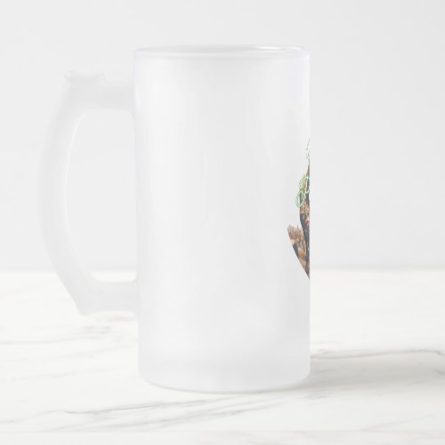 Frosted Glass Mug 16 oz Frosted Glass Beer Mug