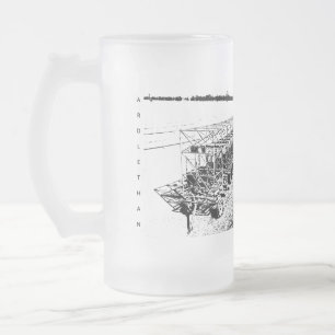 Frosted Glass Mug, 473 ml Beer Mug
