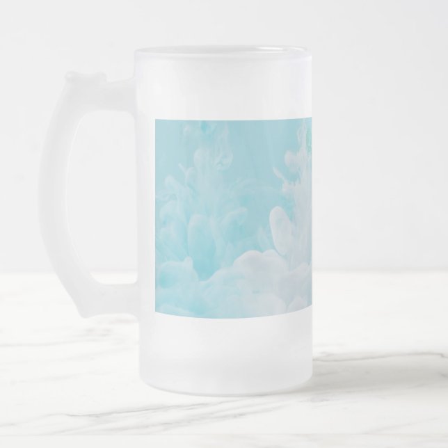 Frosted Glass Mugs (Left)