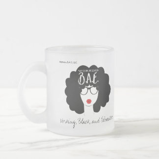 Frosted Glass Working B.A.E. Mug