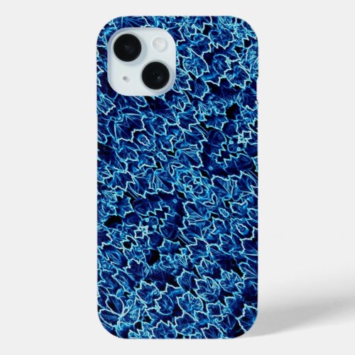 Frosted Ivy Blue iPhone 15 Case