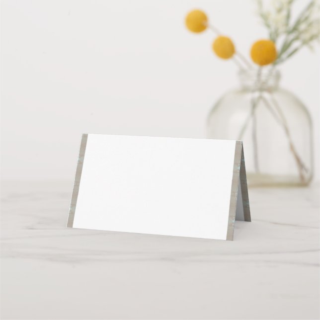 Frosted Lattice Harmony Place Card (Front)