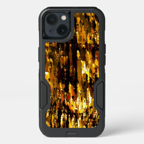 Frosted lights under ice sheet iPhone 13 case