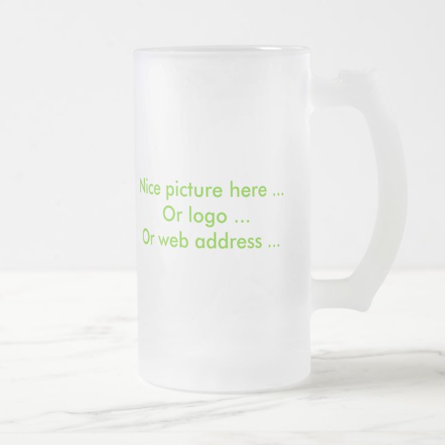 Frosted mug (Right)
