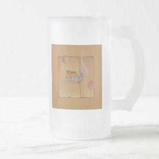 Frosted Mug, Steins - Carousel Stork