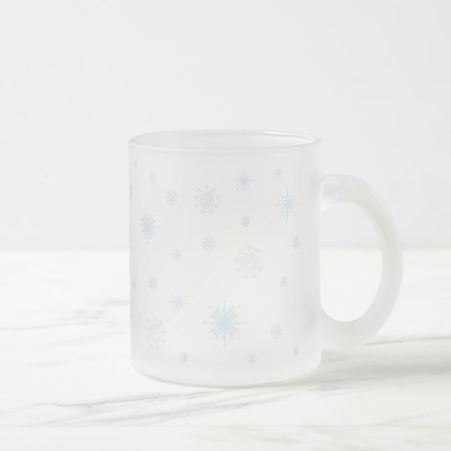 Frosted Snowflake Mug (Right)