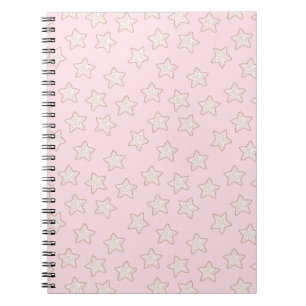Frosted Sprinkle Cookies Pink Notebook