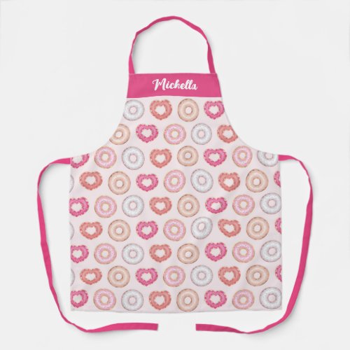 Frosted Sprinkled Donuts Apron