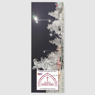 Frosted Trees Bookmark