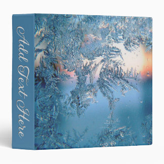 Frosted View 3 Ring Binder
