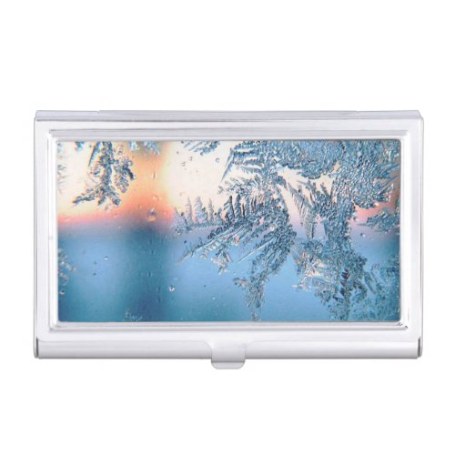Frosted View Business Card Case