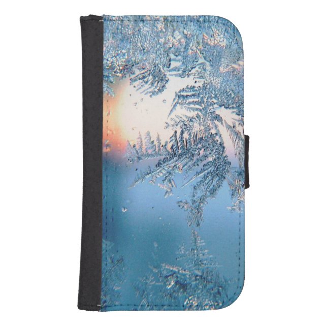 Frosted View Samsung Galaxy Wallet Case (Front)
