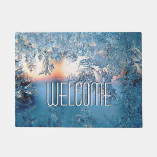 Frosted View Welcome Doormat