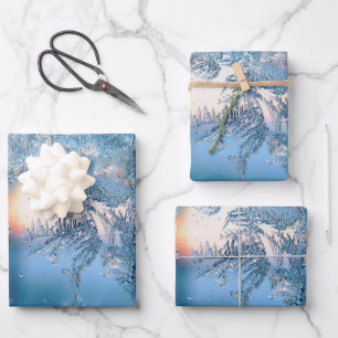 Frosted View Wrapping Paper Sheets