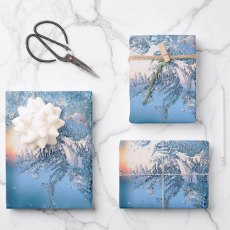 Frosted View Wrapping Paper Sheets
