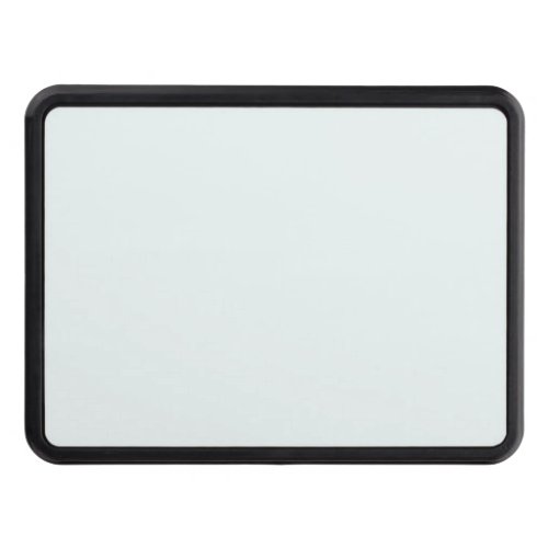 Frosted White Solid Color  Classic  Elegant Hitch Cover