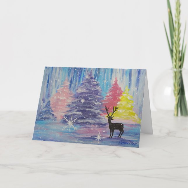 Frosted Winter Card (Front)