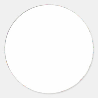 Frosting & Decorations Bordered Round Sticker