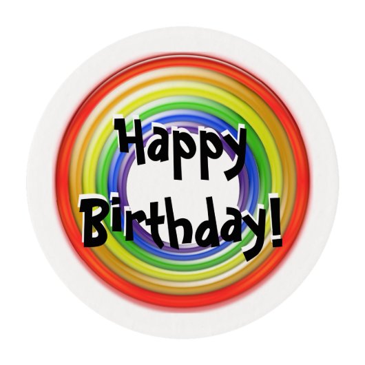 Frosting Round - Primary Colors (Front)