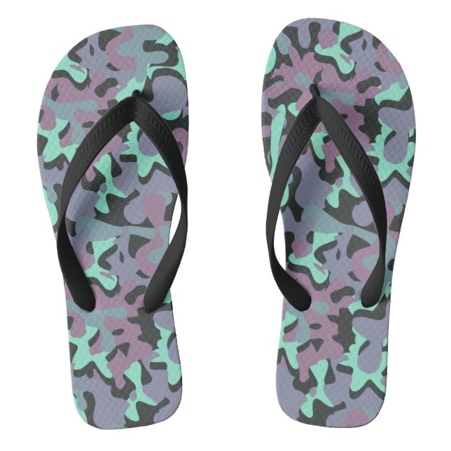 Frosting Signature Camo Flip Flops (Footbed)
