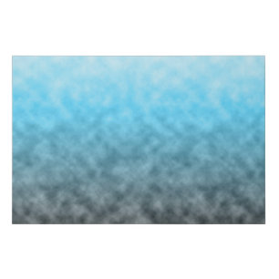 Frostline Horizon Faux Canvas Print