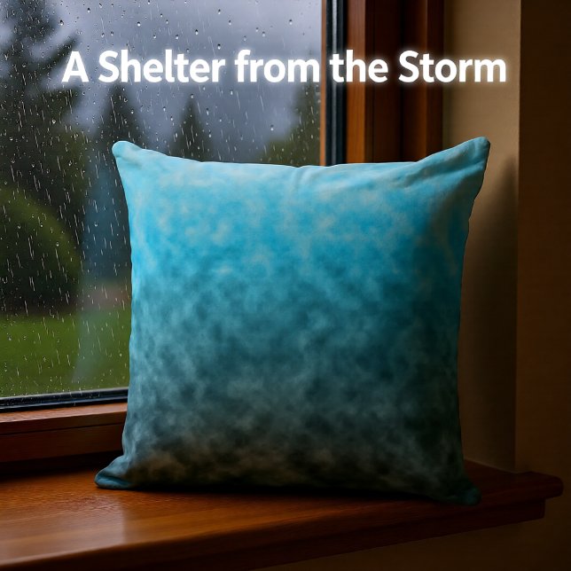 Frostline Horizon Throw Pillow (Creator Uploaded)