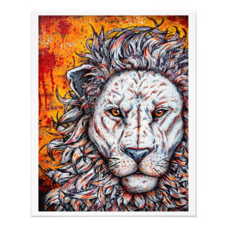 FrostLion Photo Print