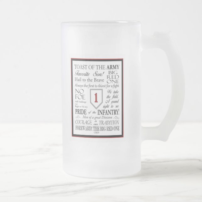 Frosty Big Red One Song Mug (Right)