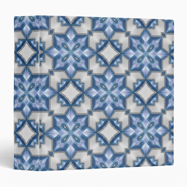 Frosty Blues Binder (Front/Spine)