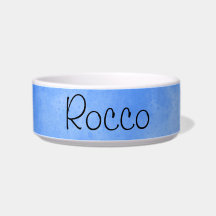 Frosty Cloud Effect Ceramic Pet Bowl