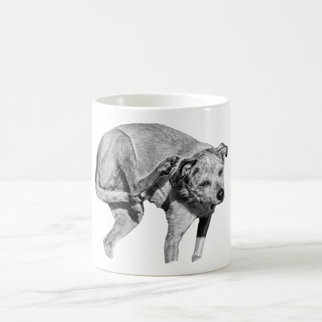 Frosty Dawn Rascal Coffee Mug (Center)